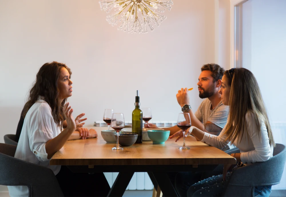 crystal chandeliers for dining room